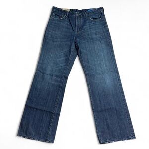 Gap 1969 Loose Straight Fit Jeans Medium Dark Wash Classic Men’s Size 36X34